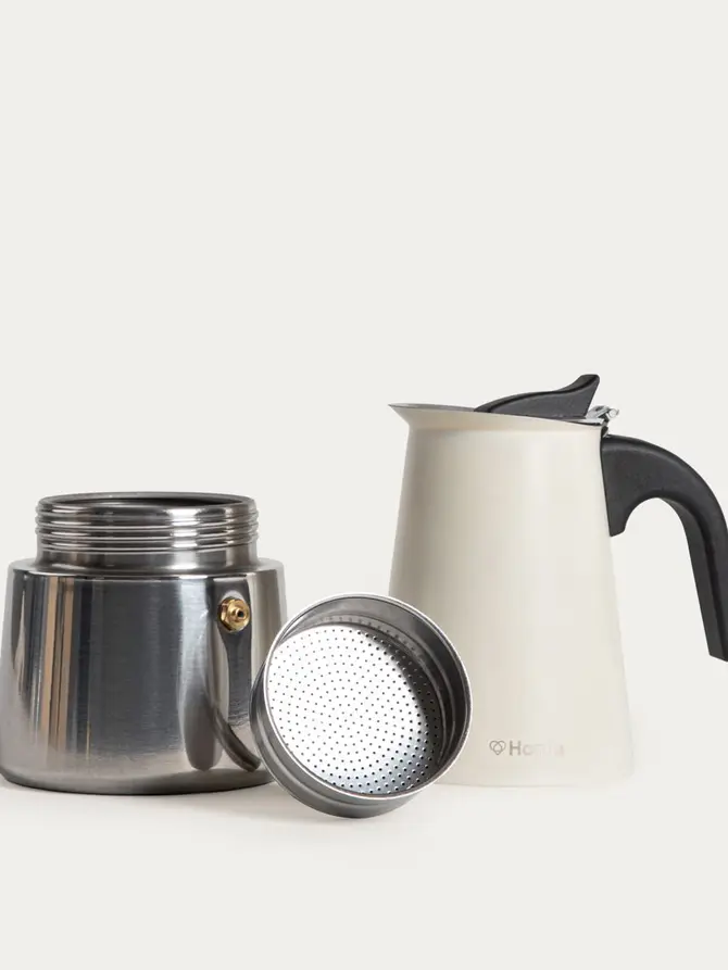 Kawiarka ASTAR MOKKA w kształcie dzbanka śmietankowa 6 cups
