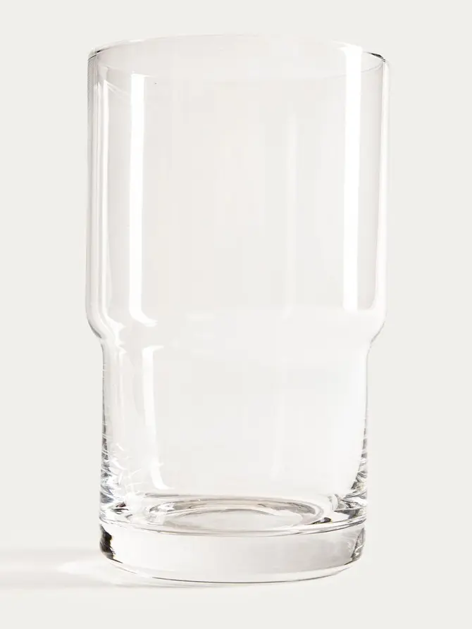 Zestaw szklanek IRMA piętrowanych, transparentnych 4 szt. 0,45 l