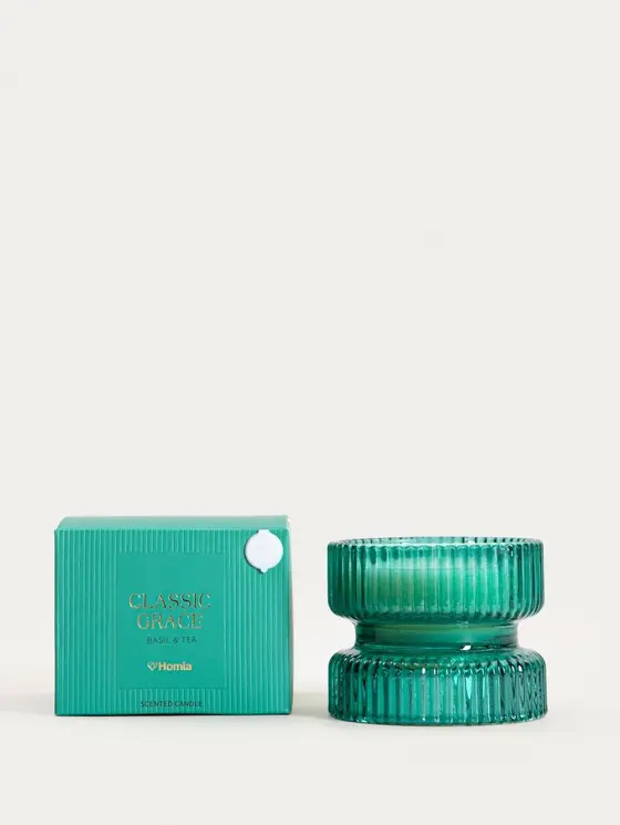 Świeca zapachowa CLASSIC GRACE Basil&Tea 85 g