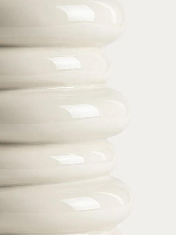 Wazon AVENA ecru modułowy ceramiczny 16,7x24,3 cm