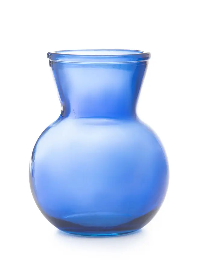Wazon BROSA szklany granatowy 18x14 cm