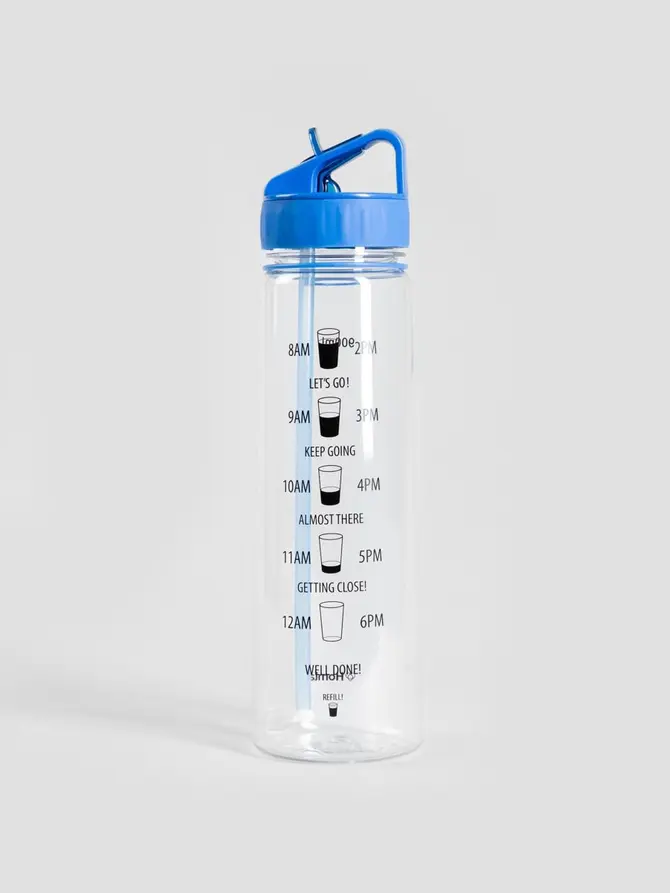 Butelka bidon AQUAFLOW kobaltowa 900 ml
