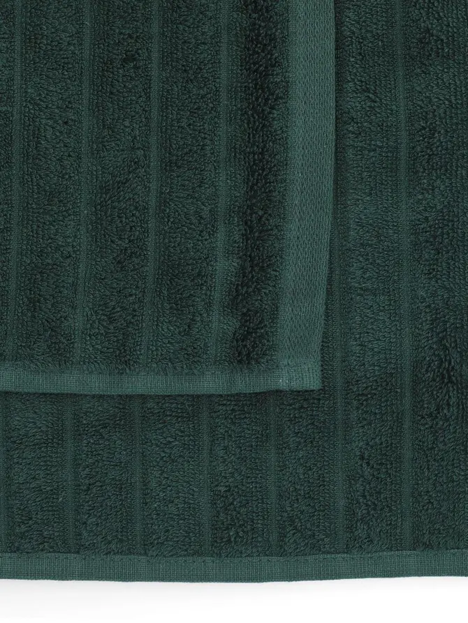 Ręcznik ASTRI w paski zielony 50x90 cm