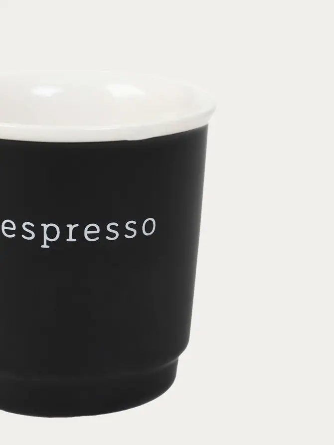 Kubek VAMOS do espresso czarny 0,1 l