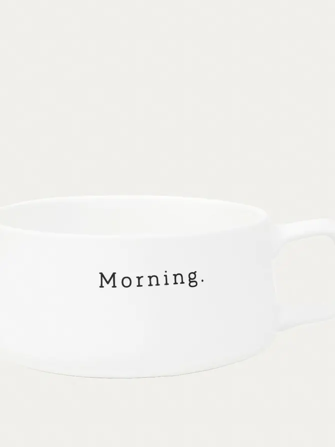 Kubek VAMOS porcelanowy morning biały 0,3 l