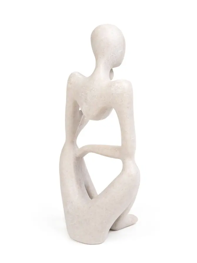 Dekoracja stojąca ROCHE myśliciel 11,5x9,5x23,5 cm
