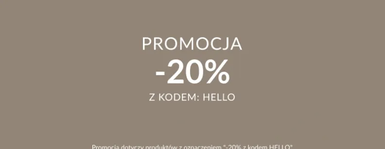 -20% przy zakupach od 50 zł