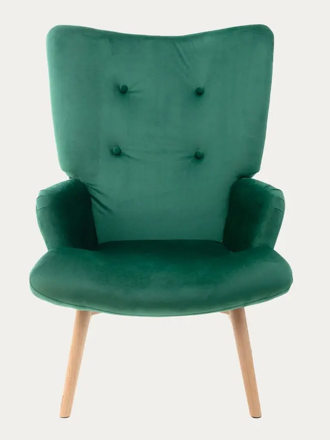Fotel MOSS zielony 70x55x95 cm