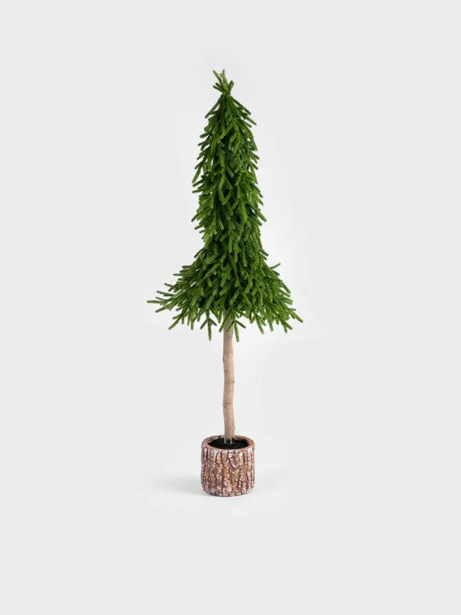 Choinka HECTOR zielona na pieńku 80 cm