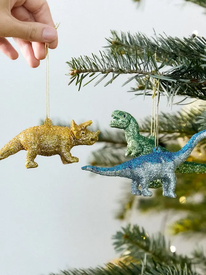 Zawieszka DINO dinozaur kolorowy 3 szt