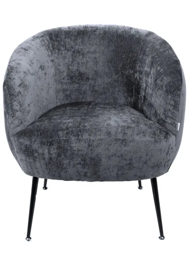 Fotel PALLSTOL szenilowy ciemnoszary 72x70x74cm