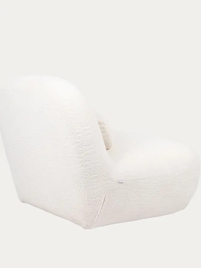 Fotel NORDVIK obrotowy ecru 82x87x74 cm