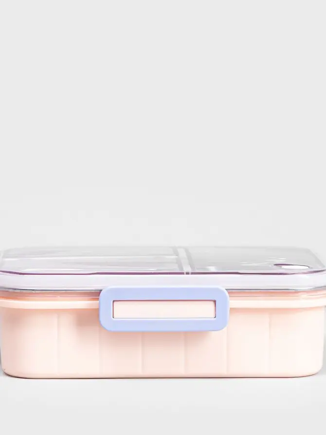 Lunchbox B2 KYOTA 3 elementy różowy 0,75l