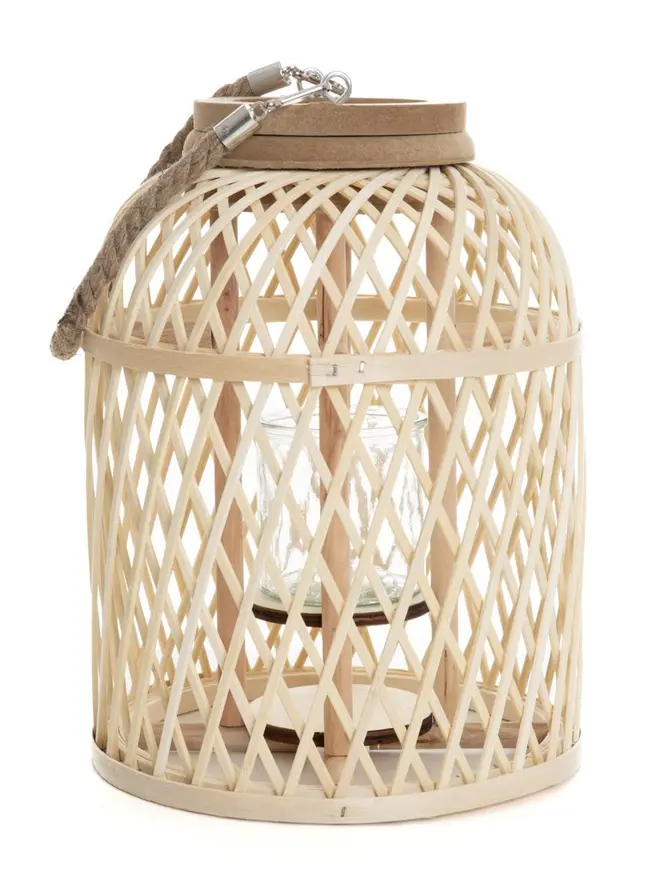 Lampion AVLI naturalny 21x27,5 cm