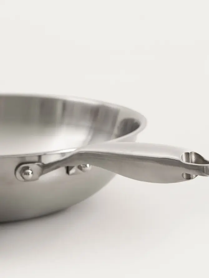 Wok ARDEN ze stali nierdzewnej 34 cm