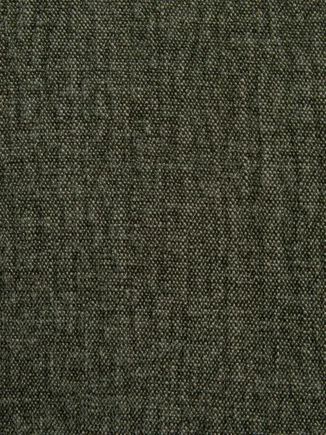 Poszewka ZAMBRA z dodatkiem lnu zielona z frędzlami 45x45 cm