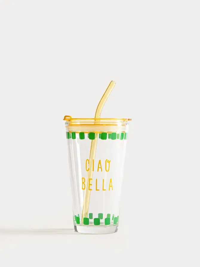 Szklanka EMBO SUMMER żółta 0,4 l
