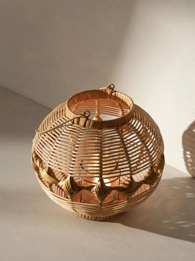 Lampion ROHO okrągły 13x26x23 cm