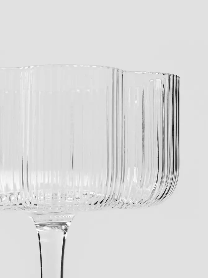 Kieliszek LINEETTA ryflowany na martini 0,3 l