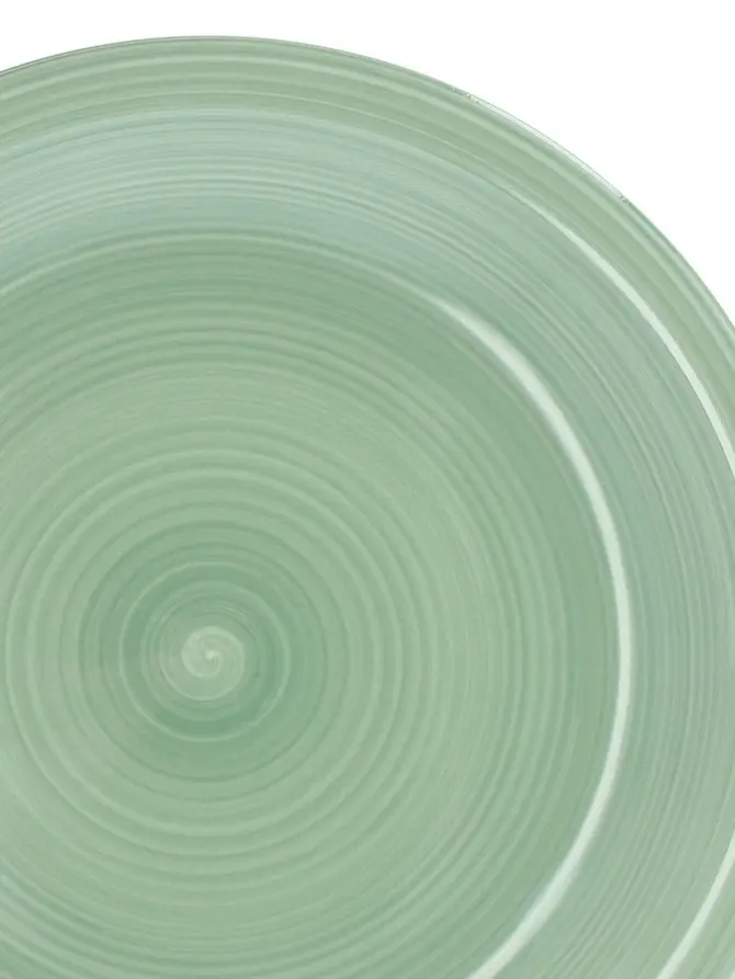 Talerz OBLAN deserowy pistacjowy 19 cm