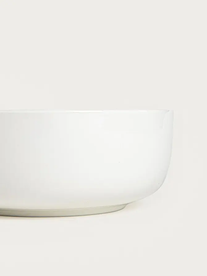Misa BERGO porcelanowa duża biała 1,5 l