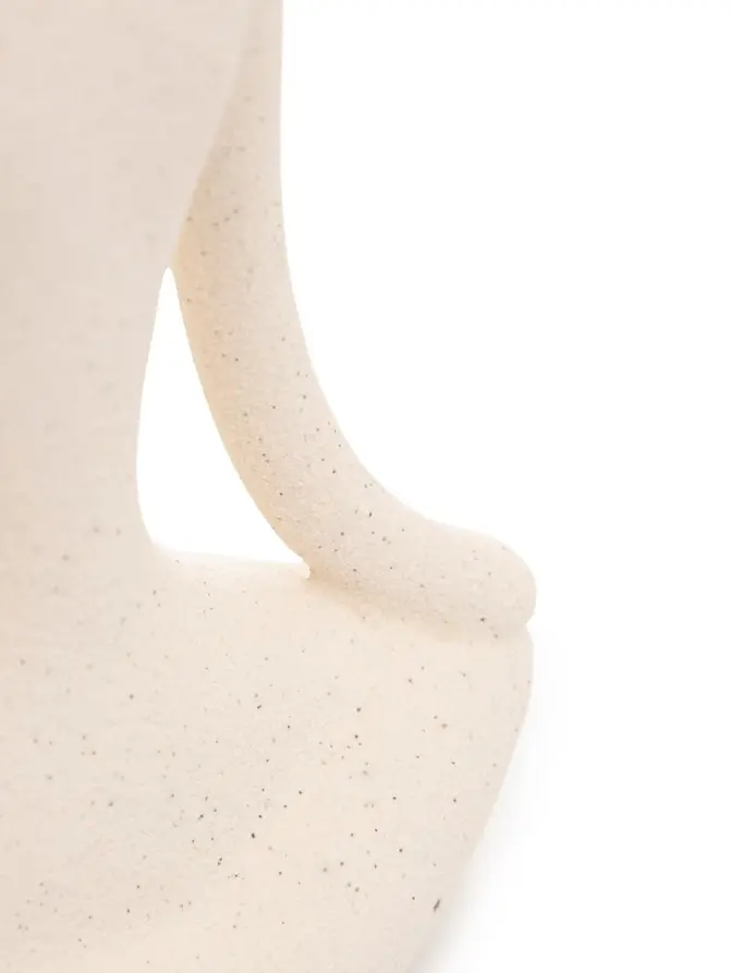 Dekoracja stojąca YOGA z piaskowym wykończeniem 12x5,5x20 cm