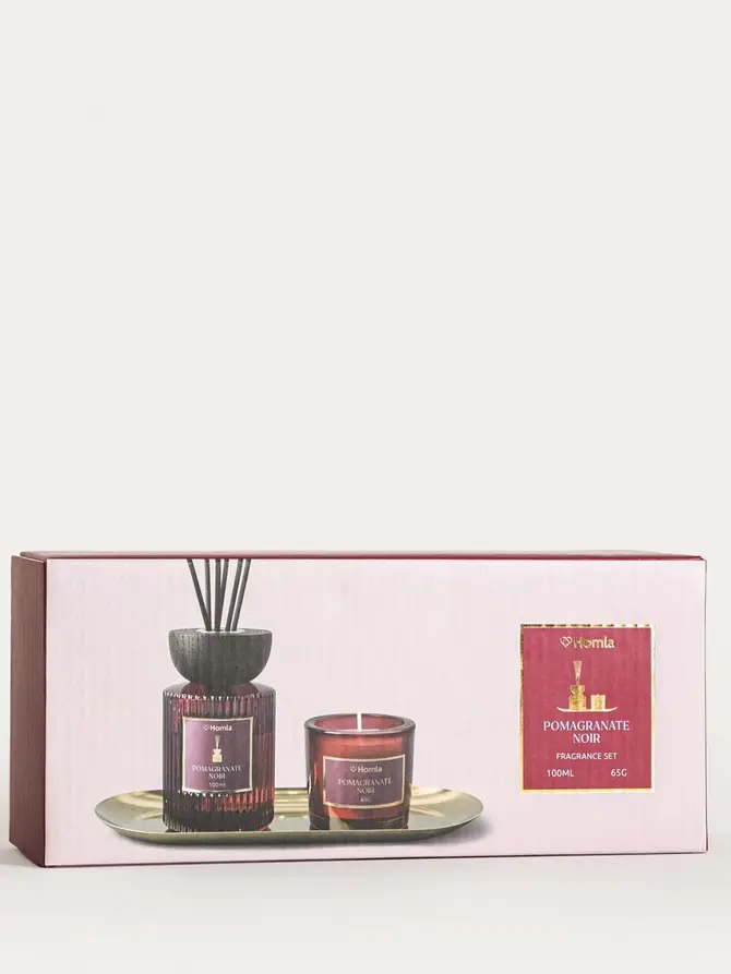 Zestaw zapachowy DESIRE Pomagranate Noir 100 ml + 65 g