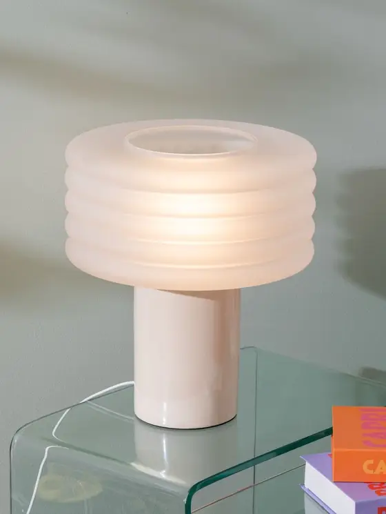 Lampa ASTI beżowa 32x36 cm