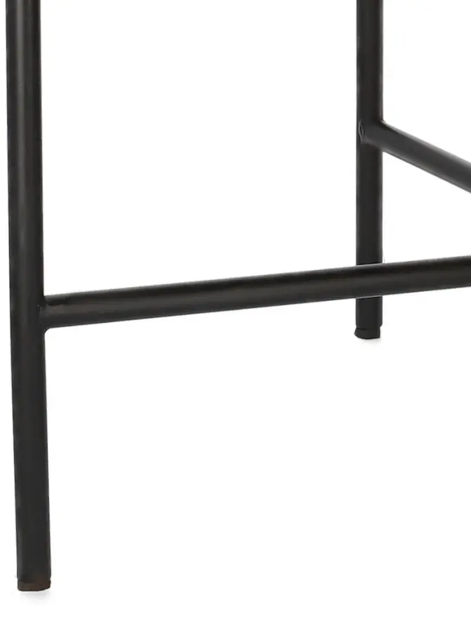 Stolik JENS kawowy rattan naturalny 51x51x61 cm