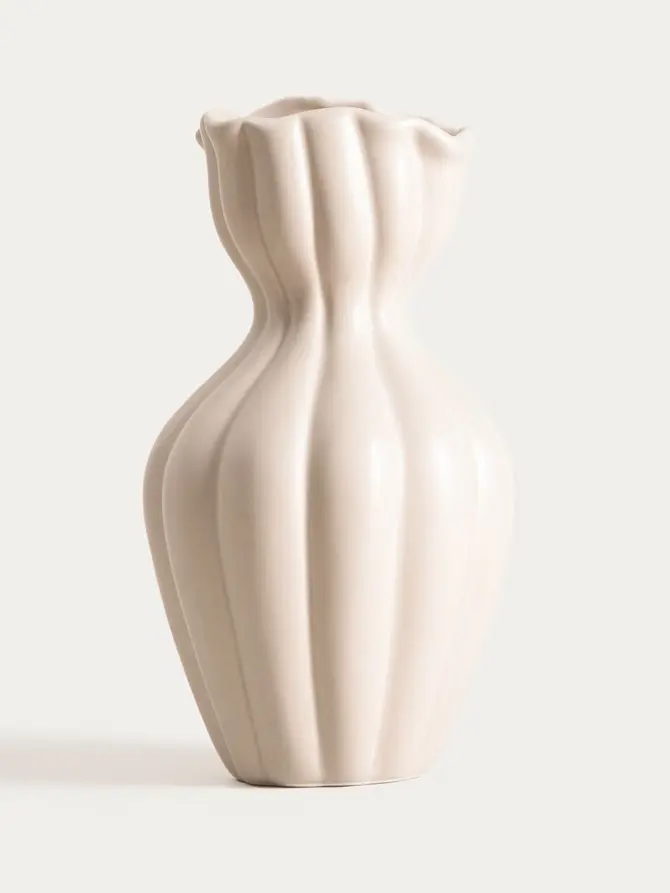 Wazon FILLY ceramiczny z nieregularną górą 14x25,5 cm
