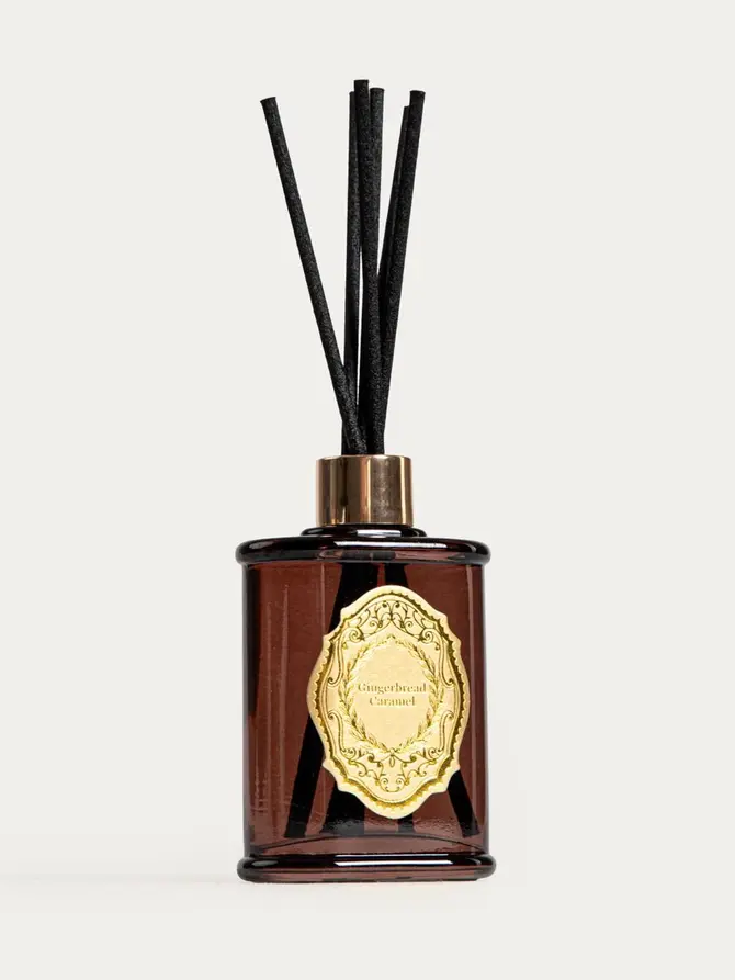 Zestaw zapachowy ORNAMENTS Gingerbread Caramel 70 g + 50 ml