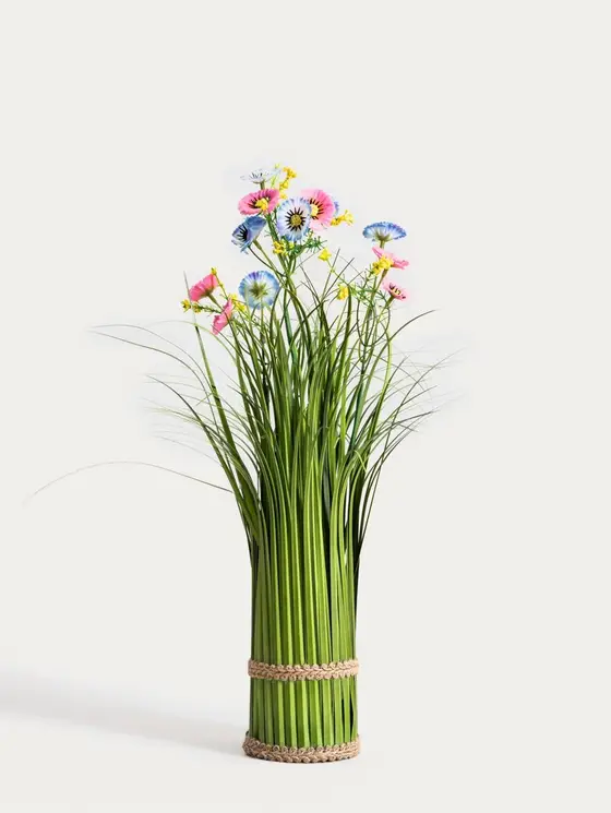 Roślina sztuczna VENNY fiołki pastelowe 35 cm