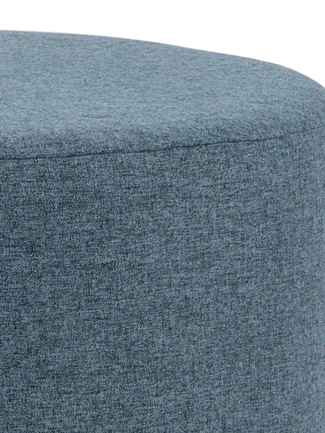 Pufa TACNA granatowa z paskiem 50x35 cm