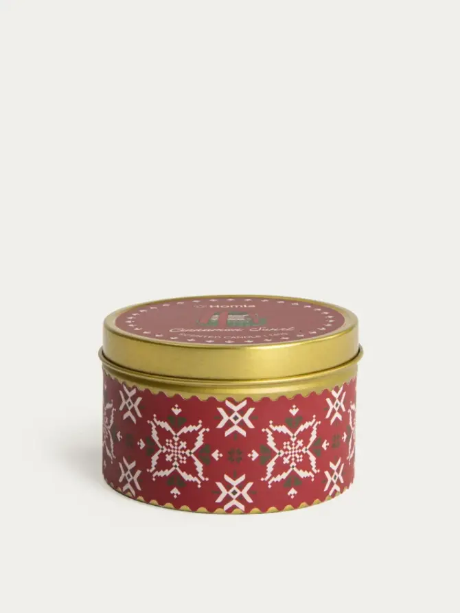 Świeca zapachowa HOLIDAY STAMP Cinnamon Swirl 140 g