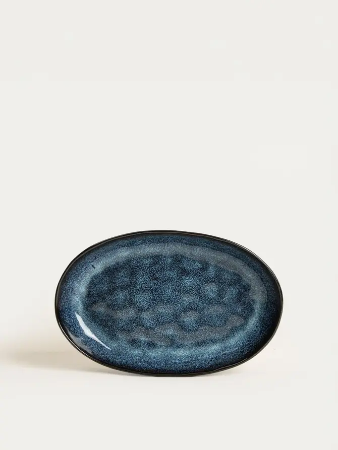 Półmisek CASPER granatowy 24,5x15,5 cm