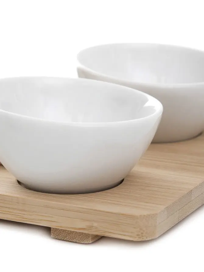 Zestaw do sushi SUSHI z dwiema miseczkami 30x14 cm
