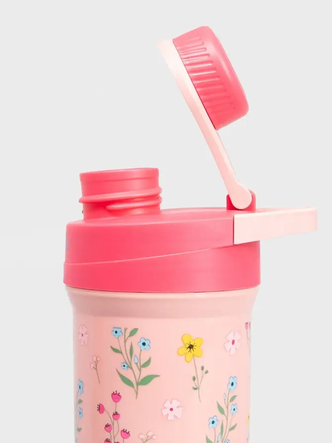 Zestaw lunchbox B2 LUSY różowy z kubkiem 1,8l + 0,5l