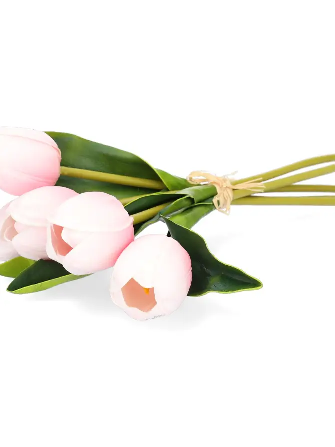 Kwiaty LITEN sztuczne tulipany różowe 30 cm