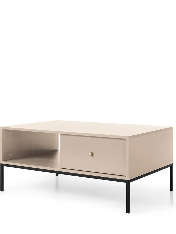 Szafka RTV MONO! beżowa 103,5x46,2x68 cm
