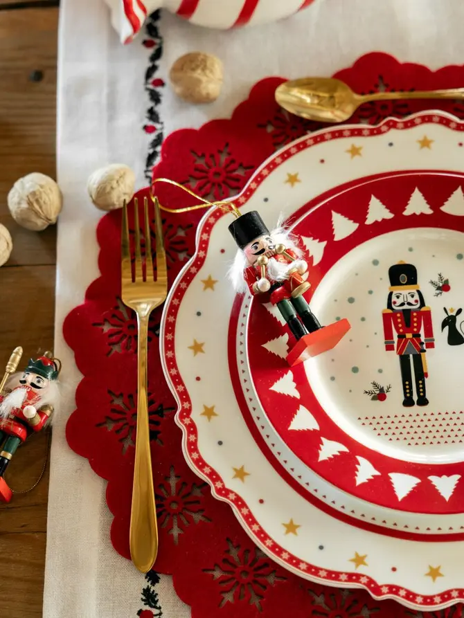 Zestaw zawieszek NUTCRACKER dziadki do orzechów 3 szt.