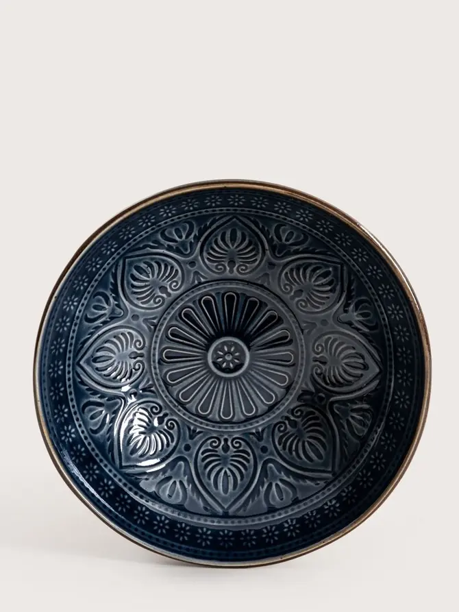Talerz INDIE głęboki granatowy 18 cm