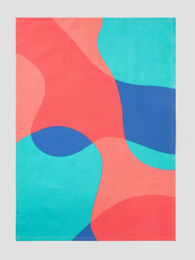 Zestaw ścierek kuchennych COLOR FIESTA w kolorowy wzór 2*45x65 cm