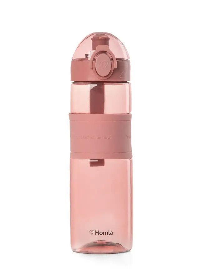 Butelka bidon THEO różowa 0,6 l