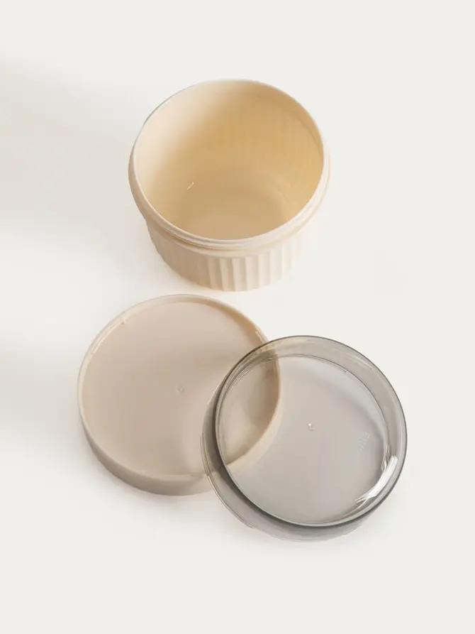 Pojemnik LUNARE na jogurt śmietankowy 450 ml + 200ml