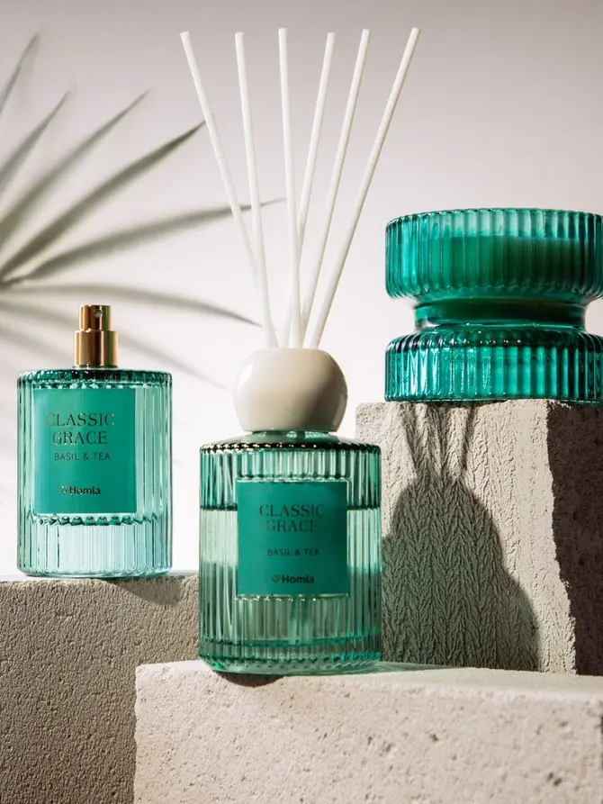 Dyfuzor zapachowy CLASSIC GRACE Basil&Tea 100 ml