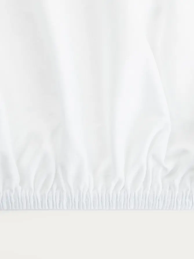 Prześcieradło ZENA jersey białe 160x200 cm