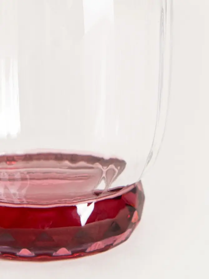 Szklanka SPALVA niska różowa 0,25 l