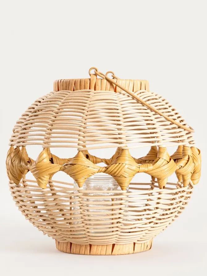 Lampion ROHO okrągły 13x26x23 cm