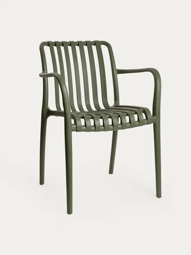 Krzesło VALORO ogrodowe zielone 56x57x81 cm