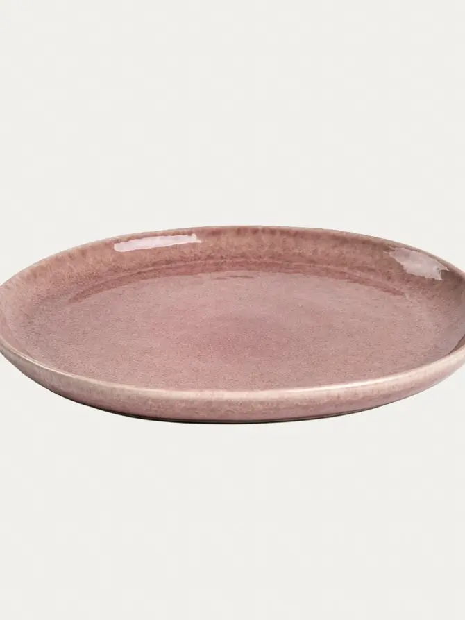 Talerz MYSTIC deserowy różowy 21 cm